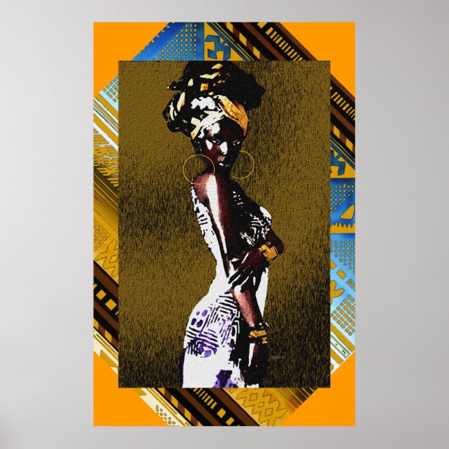 Poster ‎ princesse créole haïtienne (Devant)