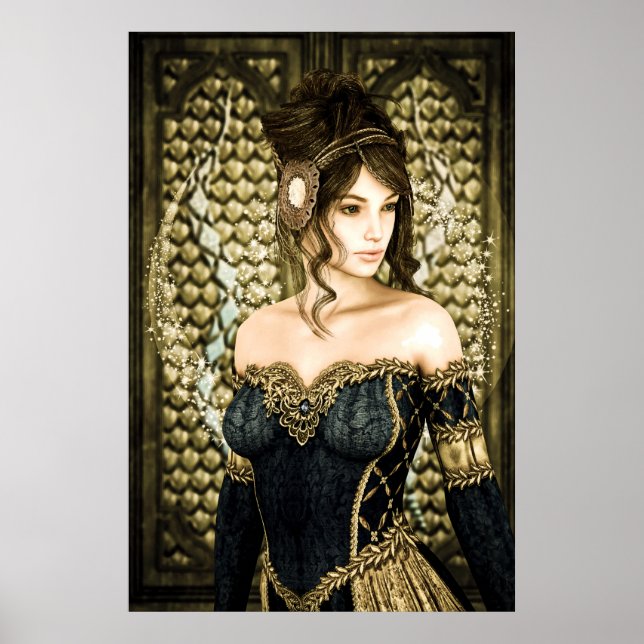 Poster Princesse de conte de fées (Devant)