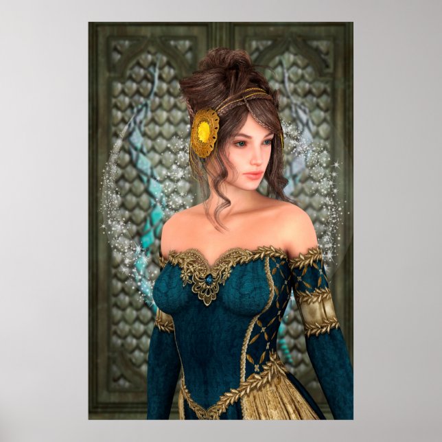 Poster Princesse de conte de fées (Devant)