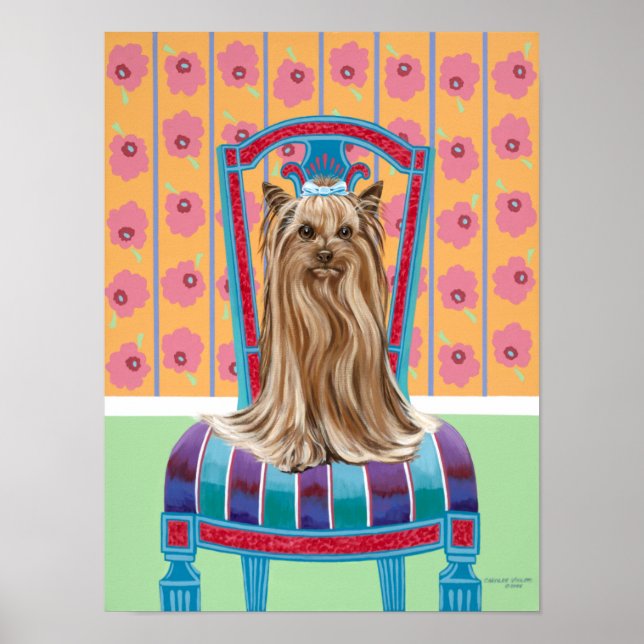 Poster Princesse de la Couronne Yorkie (Devant)