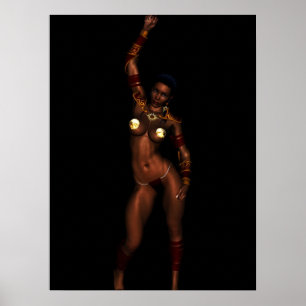 Poster Princesse de Mars Imaginaire fille G-String