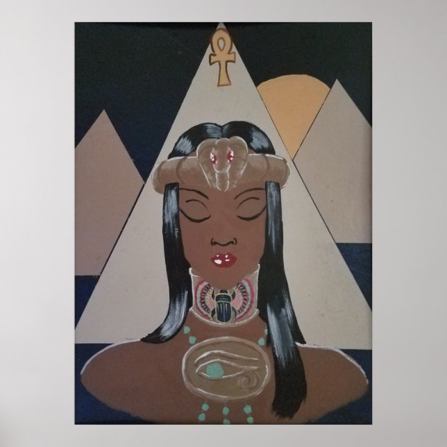 Poster Princesse égyptienne (Devant)