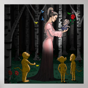 Poster Princesse et Gobelins