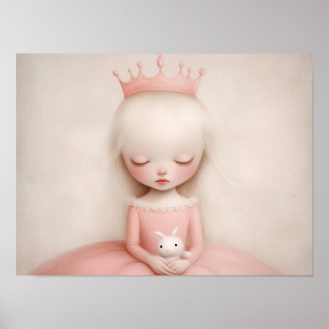 Poster Princesse gracieuse (Devant)