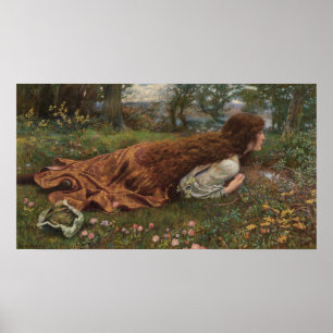 Poster Princesse hors de l'école (par E.R. Hughes)