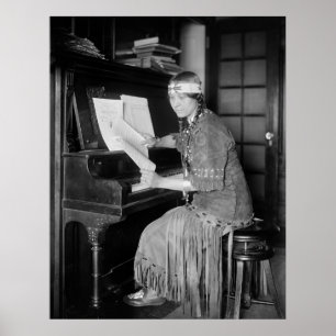 Poster Princesse indienne américaine, début des années 19