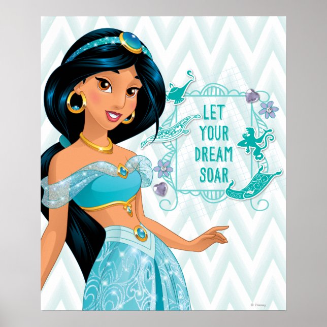Poster Princesse Jasmine (Devant)