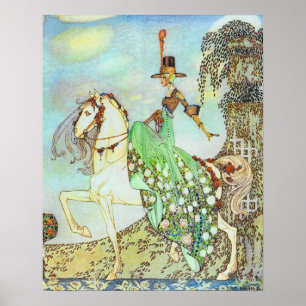 Poster Princesse Minon Minette Kay Nielsen Fairy Tale