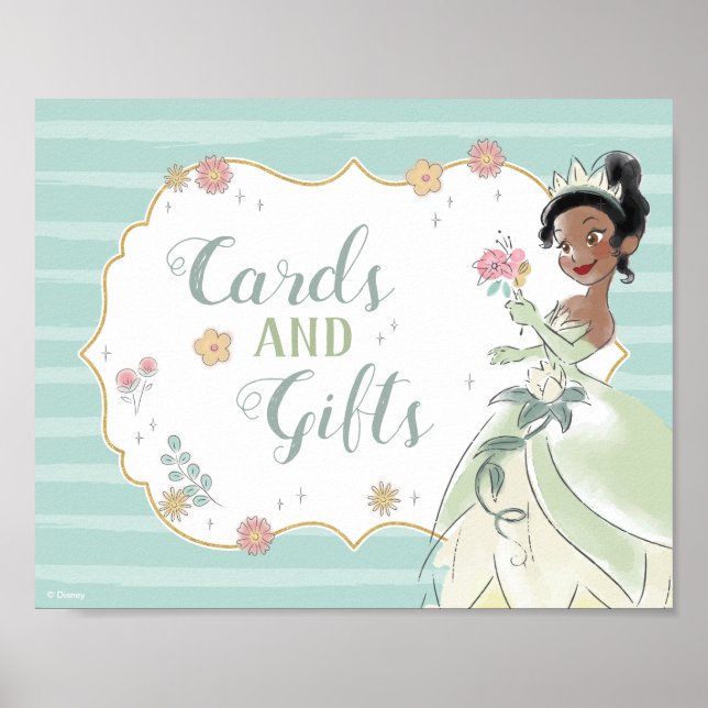 Poster Princesse Tiana | Cartes et cadeaux d'anniversaire (Devant)