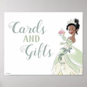 Poster Princesse Tiana Cartes et cadeaux d'anniversaire