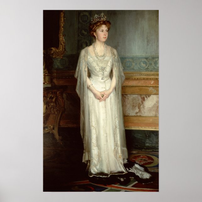 Poster Princesse Victoria Eugénie, Reine d'Espagne (Devant)