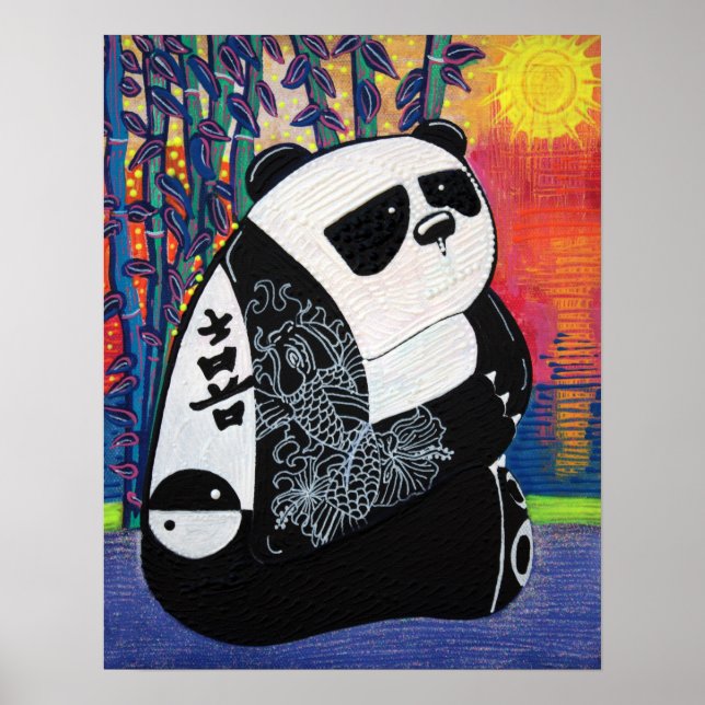 Poster principal Panda Zen (Devant)