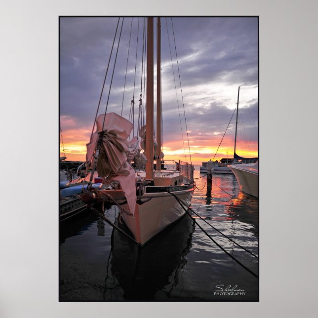 Poster Principaux rêves occidentaux en mer (Devant)