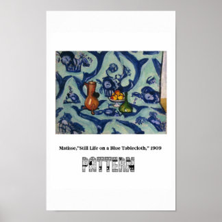 Poster Principes de l'art - Motif, Matisse
