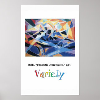Poster Principes de l'art - Variété, Stella