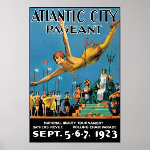 Poster/Print:  Atlantic City Beauty Pageant Poster