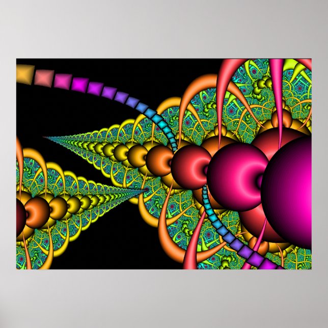 Poster/Print:  Cosmic Play: Glass Bead Game Poster (Front)