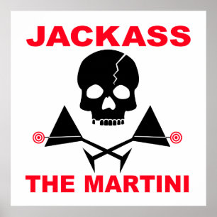 Poster, Print - JACKASS, The Martini