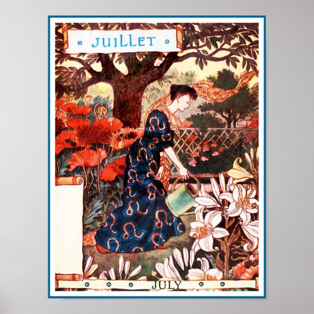 Poster/Print: Month of  July - Jullet Poster (Front)