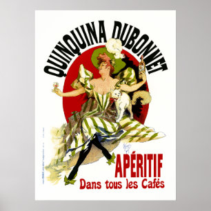 Poster/Print: Quinquina Dubonnet  - Jules Cheret Poster