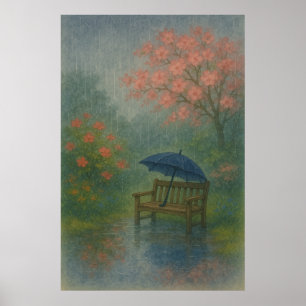 Poster Printemps 10, Repose du Jour de la Pluie, Impressi