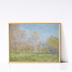 Poster Printemps à Giverny – Paysage Artistique Impressio