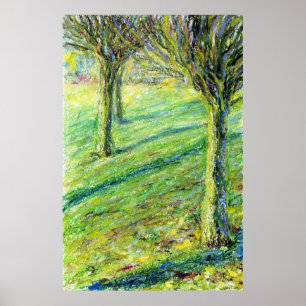 Poster Printemps dans le parc West, Long Eaton (impressio