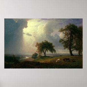 Poster Printemps de Californie par Albert Bierstadt