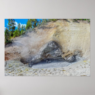 Poster Printemps de la bouche du dragon, parc national de