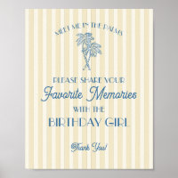 Printemps de Palme Jaune Souvenirs favoris avec An