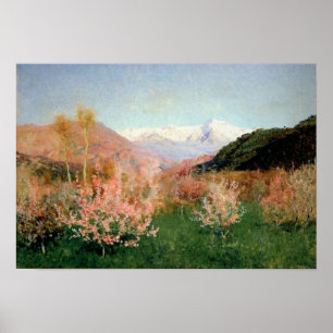 Poster Printemps en Italie, 1890