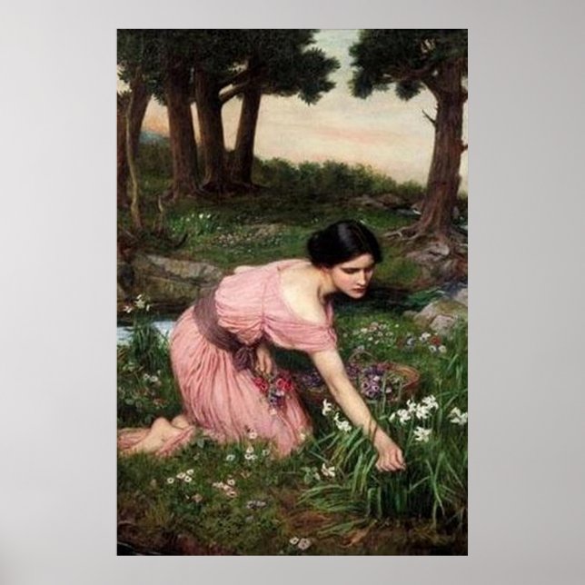 Poster Printemps se répand un tour vert de fleurs - 1910 (Devant)