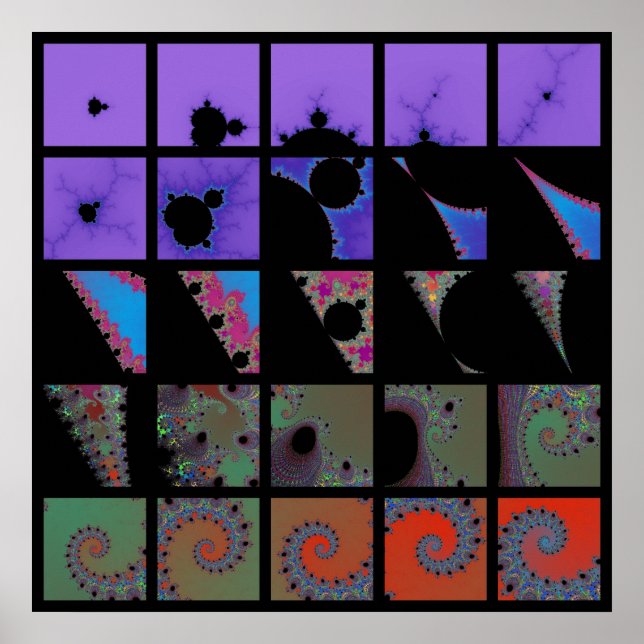 Poster Pris dans une spirale (Devant)