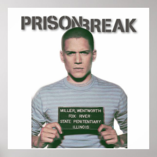 POSTER PRISON BREAK (Devant)