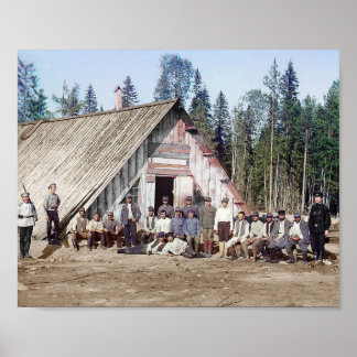 Poster Prisonniers de guerre d'Autriche - photo couleur V