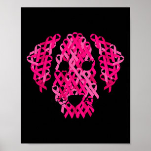 Poster Prix du cancer du sein au ruban rose