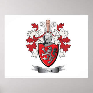 Poster Prix Famille Crest Armoiries