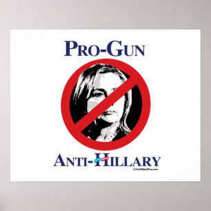 Poster Pro-Gun Anti-Hillary - Anti-Hillarypng.png