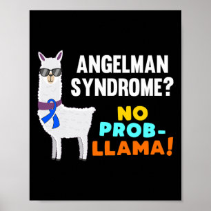 Poster Prob-llama guerrier du syndrome d'Angelman surviva