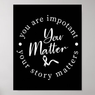 Poster Problème Santé mentale Sensibilisation Guerrier Co