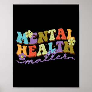 Poster Problèmes De Santé Mentale Mettre Fin À La Stigmat