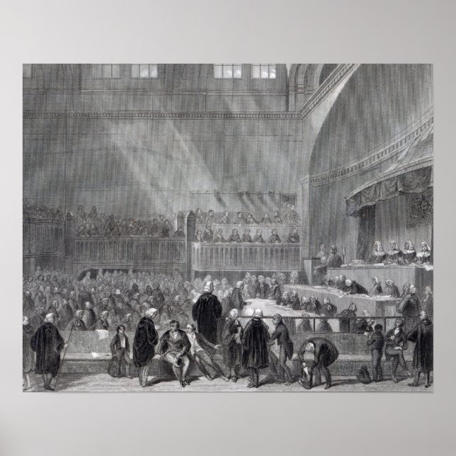 Poster Procès de Daniel O'Connell en 1844 (Devant)