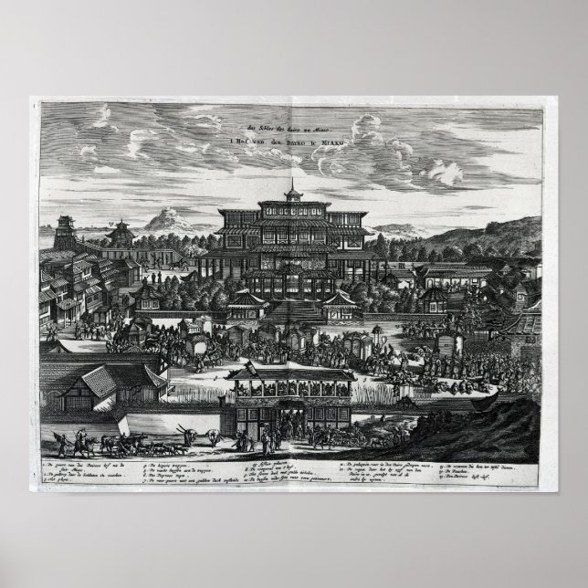 Poster Procession de Macao, illustration (Devant)