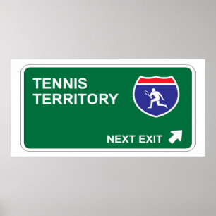 Poster Prochaine sortie de tennis