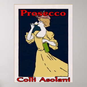 Poster Procuco, femme en verre