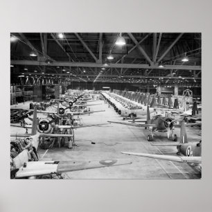 Poster Production de masse de 2ÈME GUERRE MONDIALE, 1943