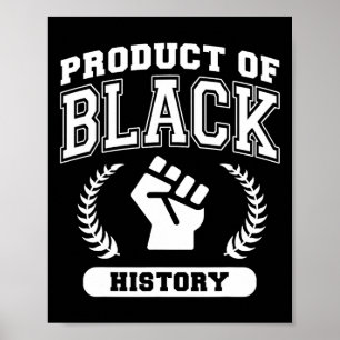 Poster Produit du Mois de l'histoire des Noirs Black Heri