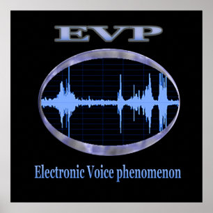 Poster Produits du phénomène de la voix électronique