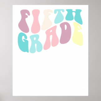Poster professeur de cinquième