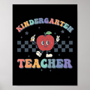 Poster Professeur de maternelle Groovy Ck à l'école Équip